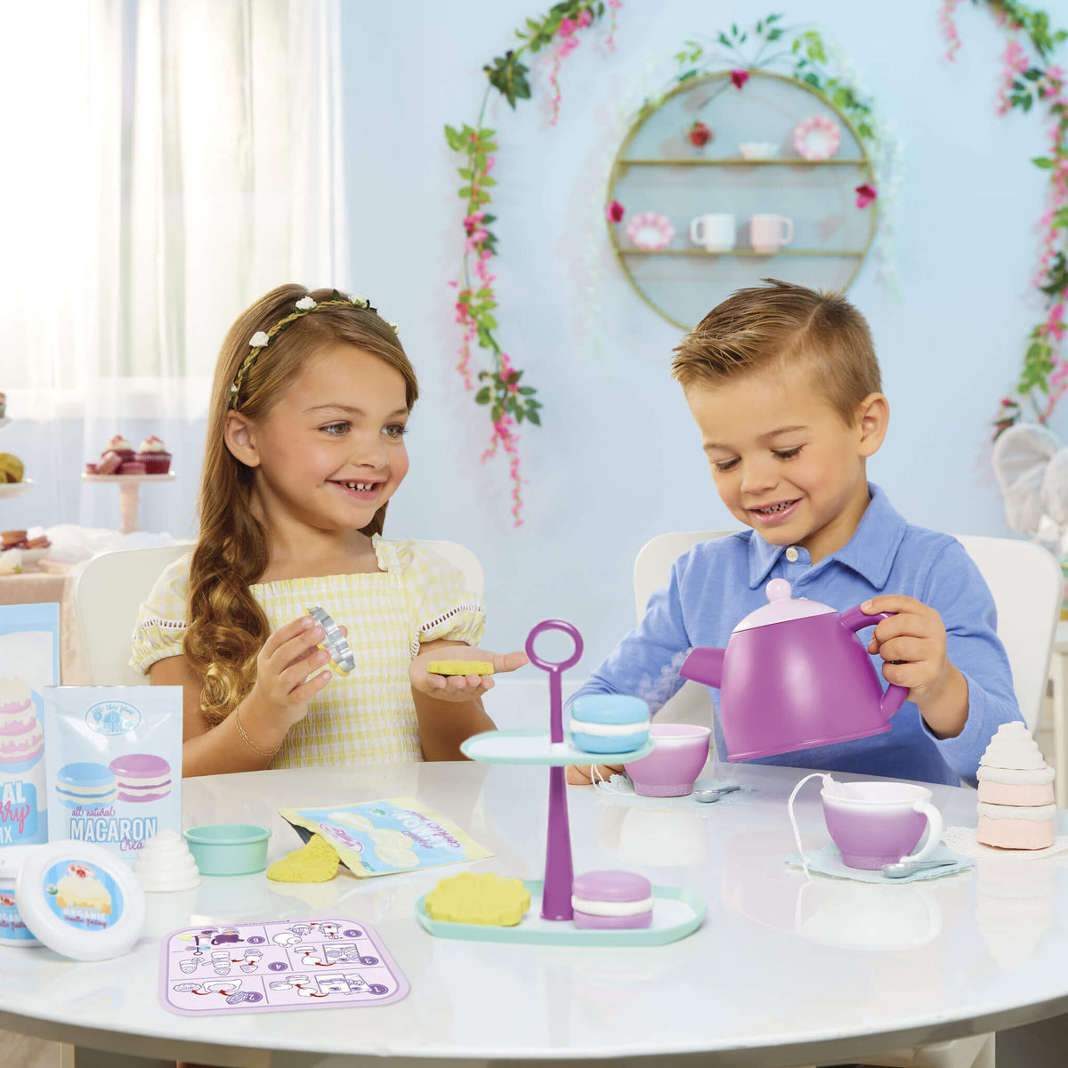 Kids have a Tea Party